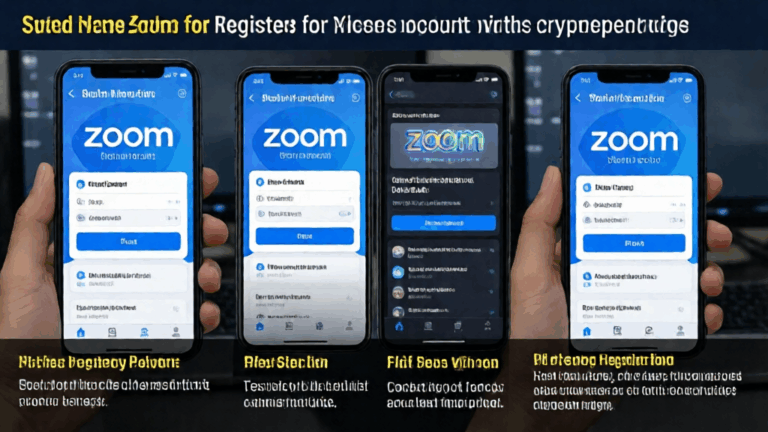 Zoom Video: Fast Setup for Team Accounts via Crypto