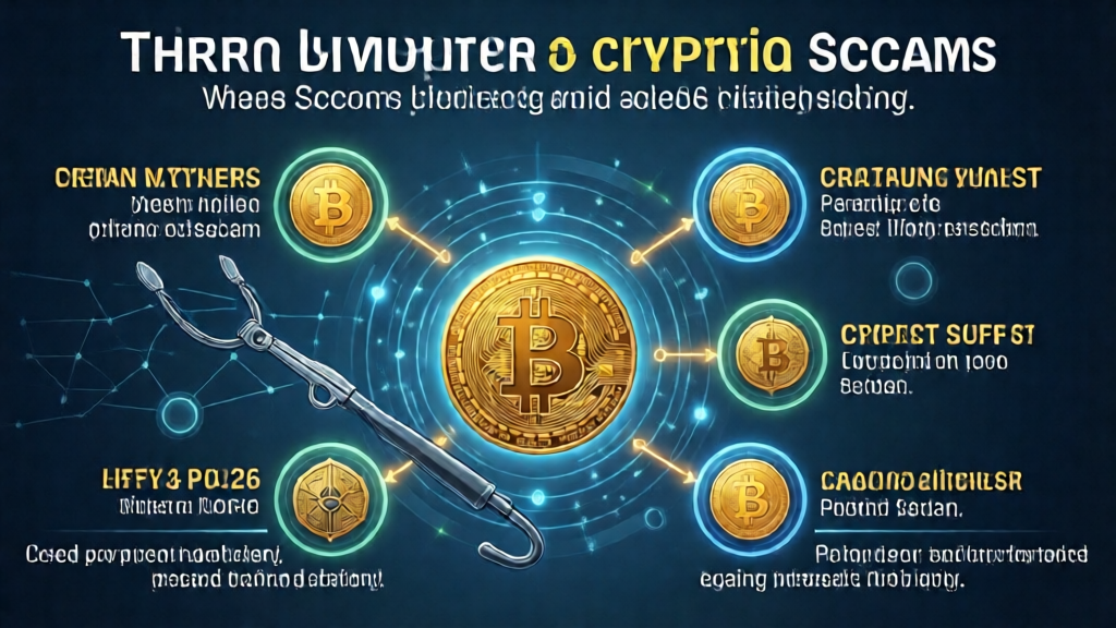 Beware of Common Crypto Scams and Phishing