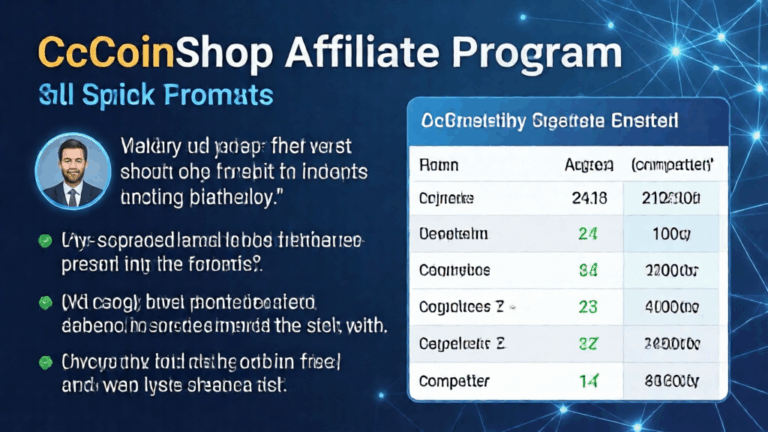 Partner with Us: The ccCoinShop Affiliate Program – Your Gateway to Crypto Payments