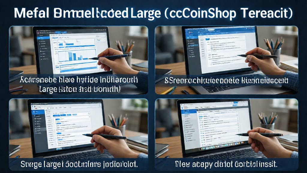 How to Execute Large Orders on ccCoinShop